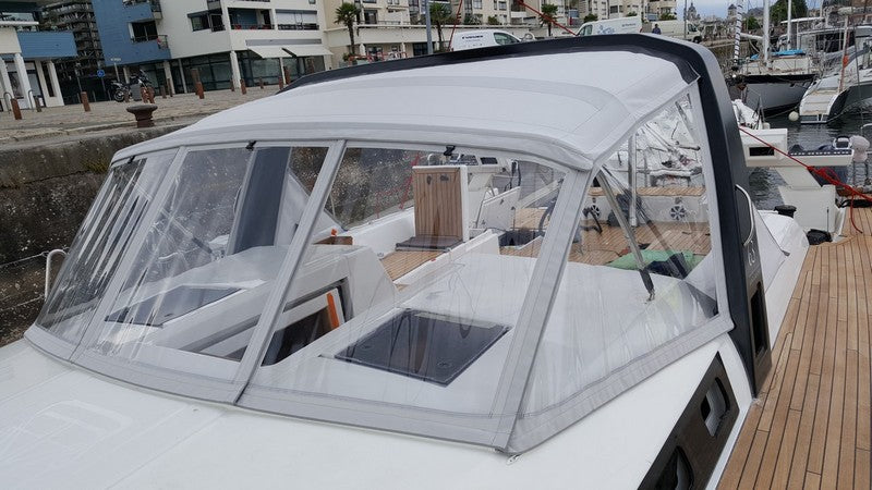 Dufour 63 sprayhood