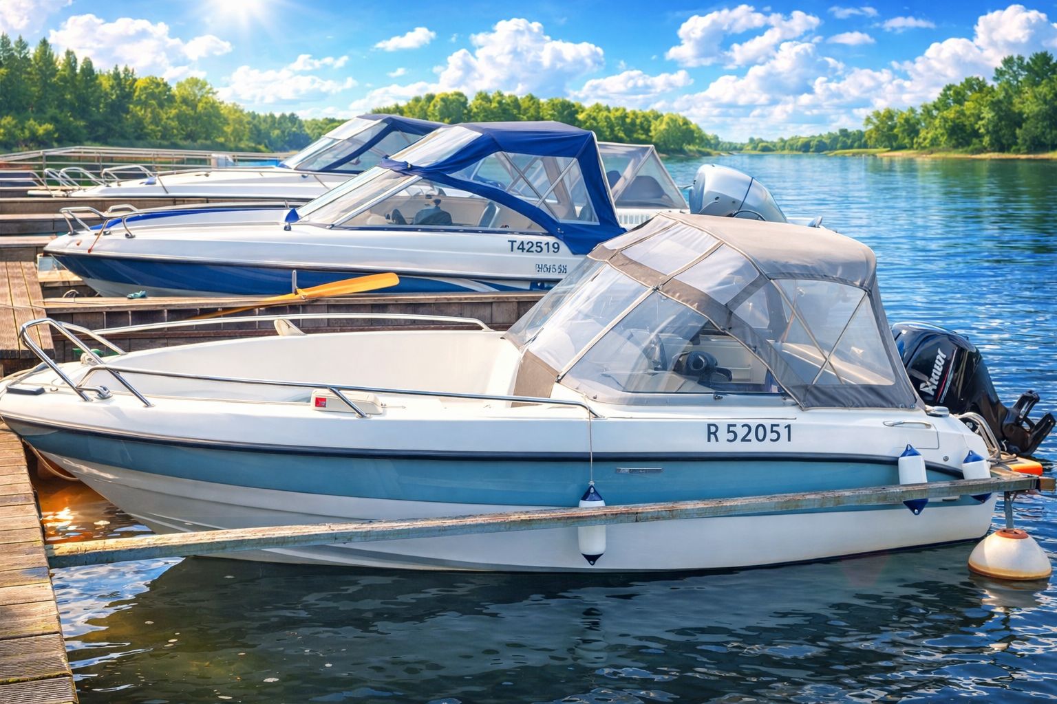 AMT 170 BR Bootsabdeckung