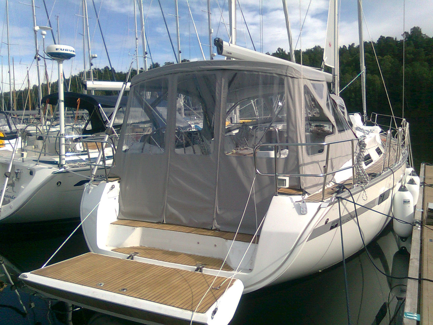 Bavaria 40 Cockpit Enclosure Cockpit Tent