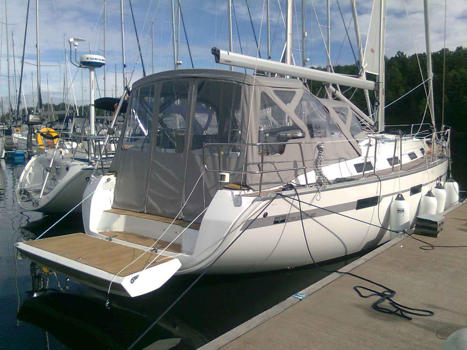 Bavaria 40 Cockpit Enclosure Cockpit Tent
