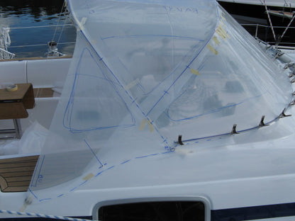 Bavaria 47 Sprayhood Model Year 09-14 for existing frames 090610-00