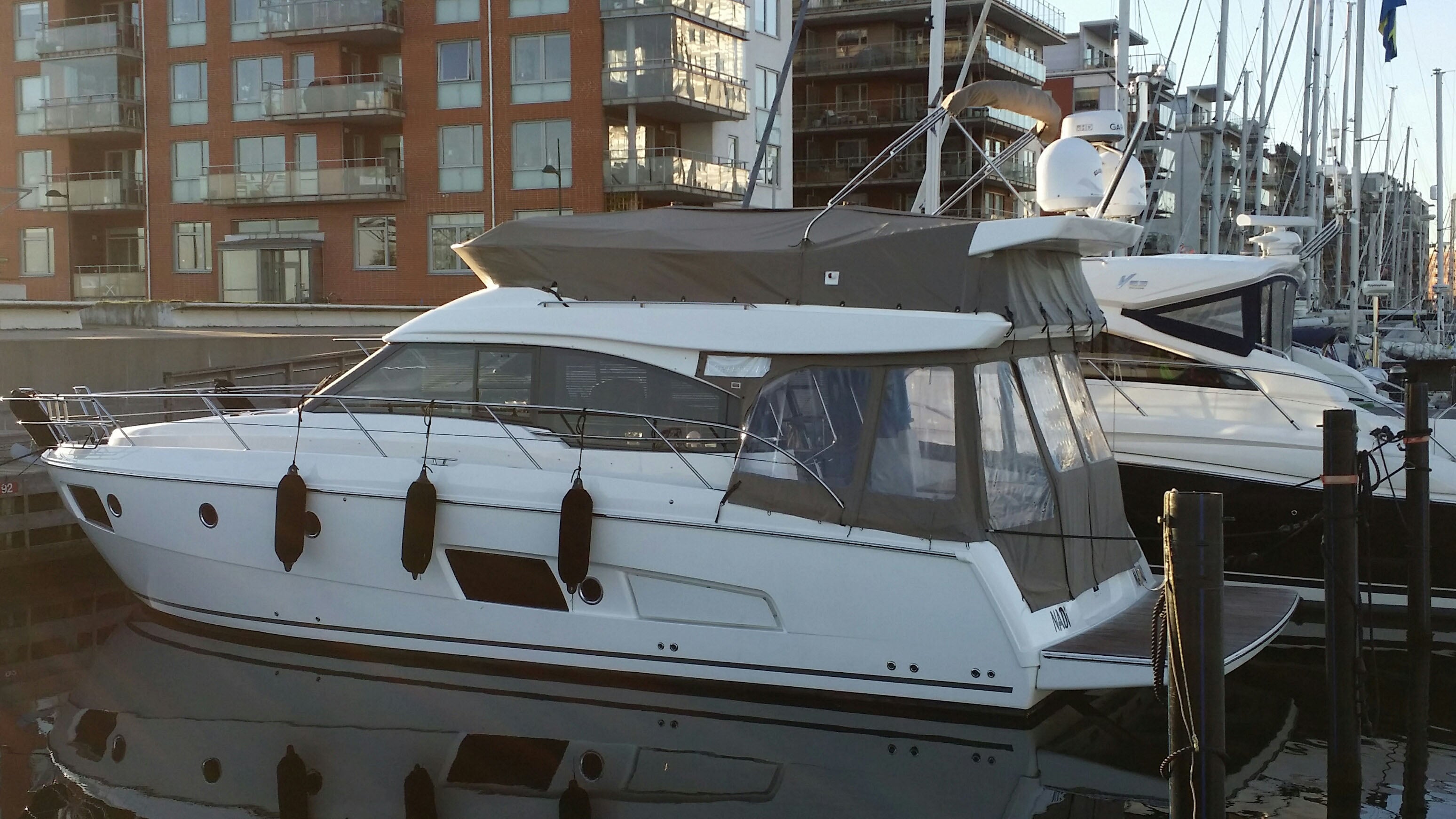 Boat canopies motorboat