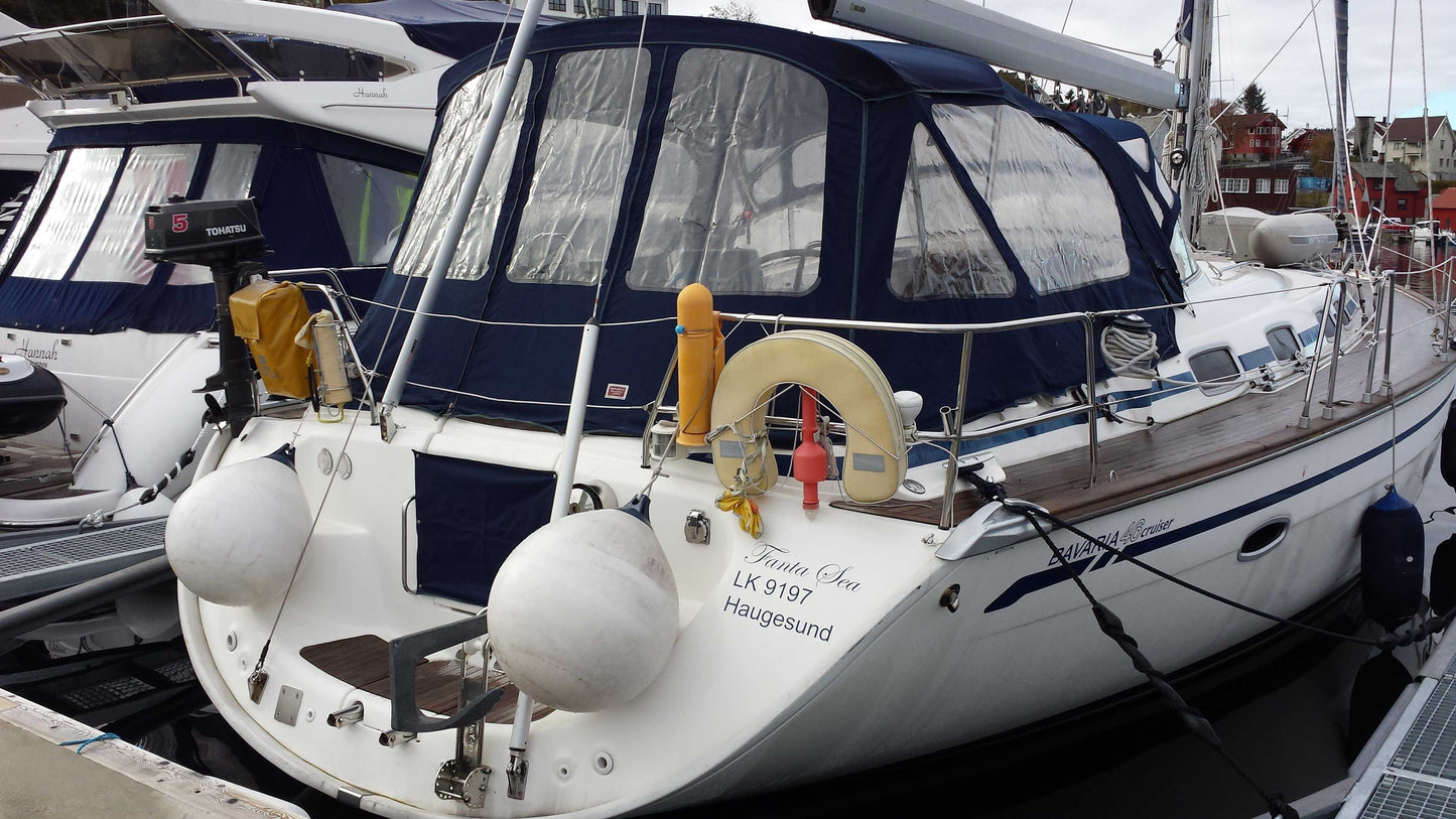 Bavaria 46 & 50 Cockpit Enclosure XXL Model Year 04-08 with new frames WINDOW