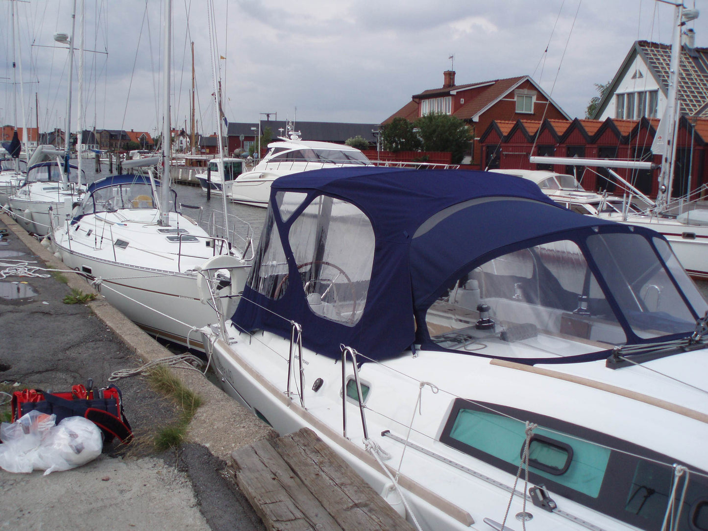 Beneteau Oceanis 40 Cockpitverdeck Cockpit-Zelt