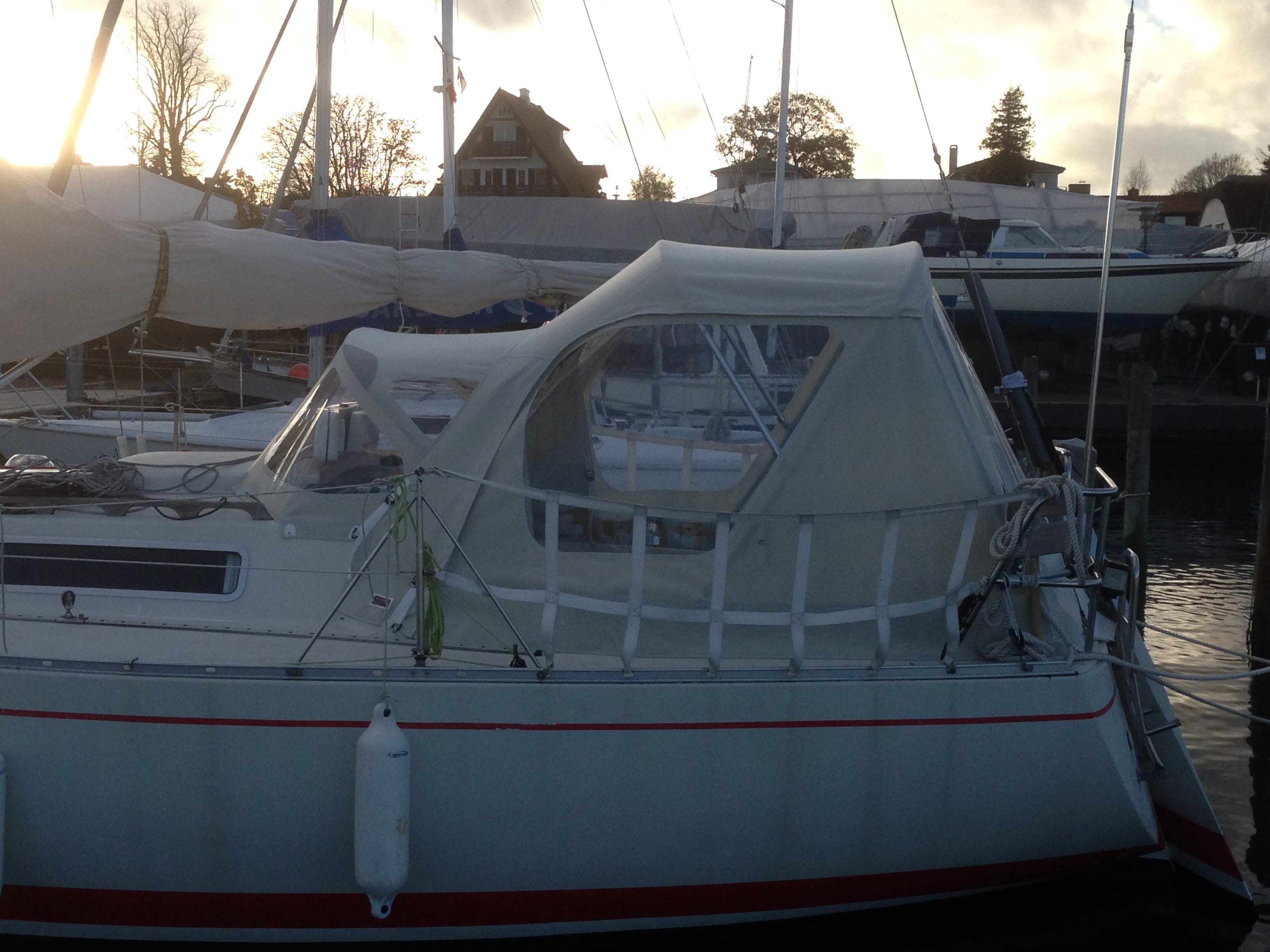 Boat canopies Albin Cumulus Cockpit Enclosure sprayhood