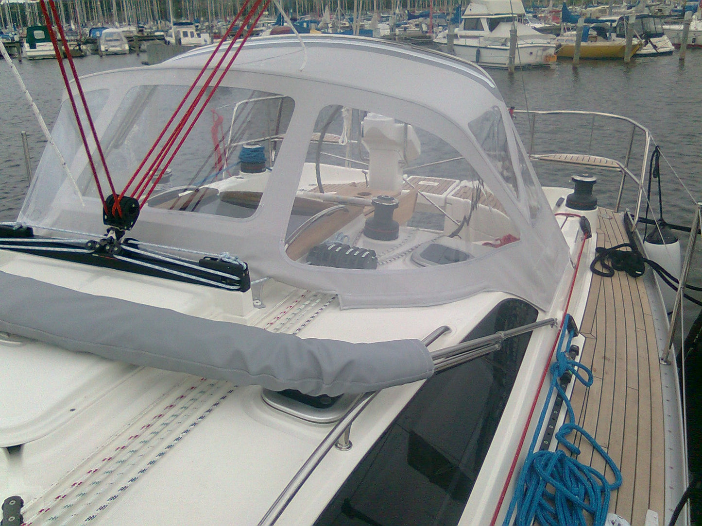 Delphia 37.3 Sprayhood with new frames