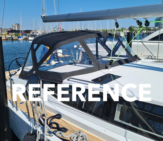 Jeanneau Sun Odyssey 49i Sprayhood with new frames (frames)