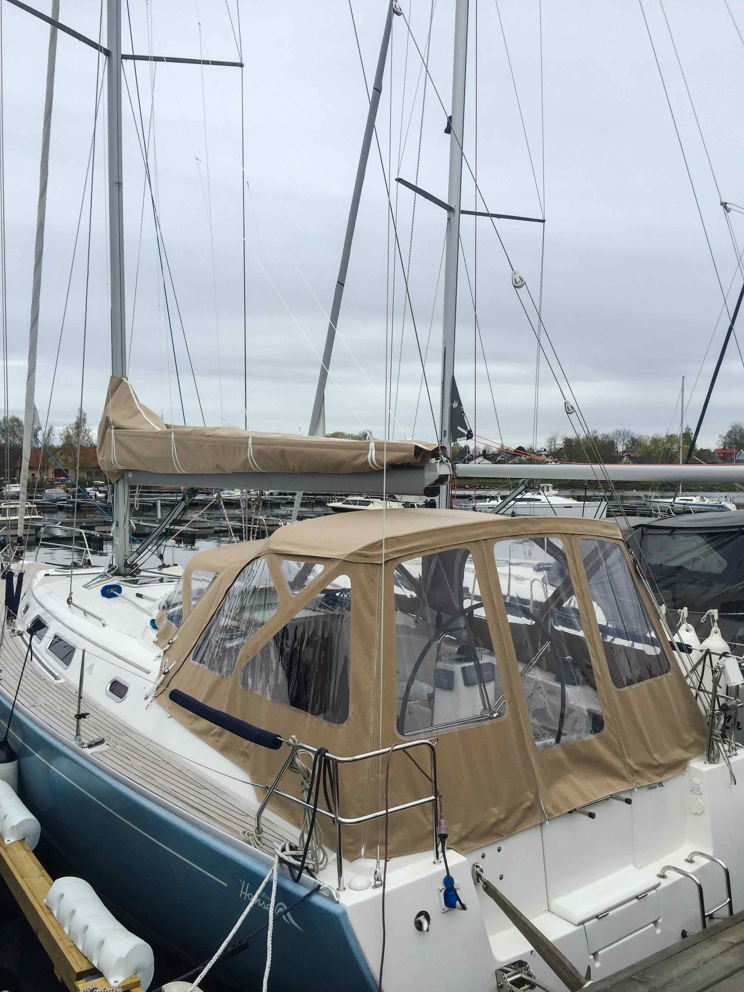 Hanse 400 cockpitkapell