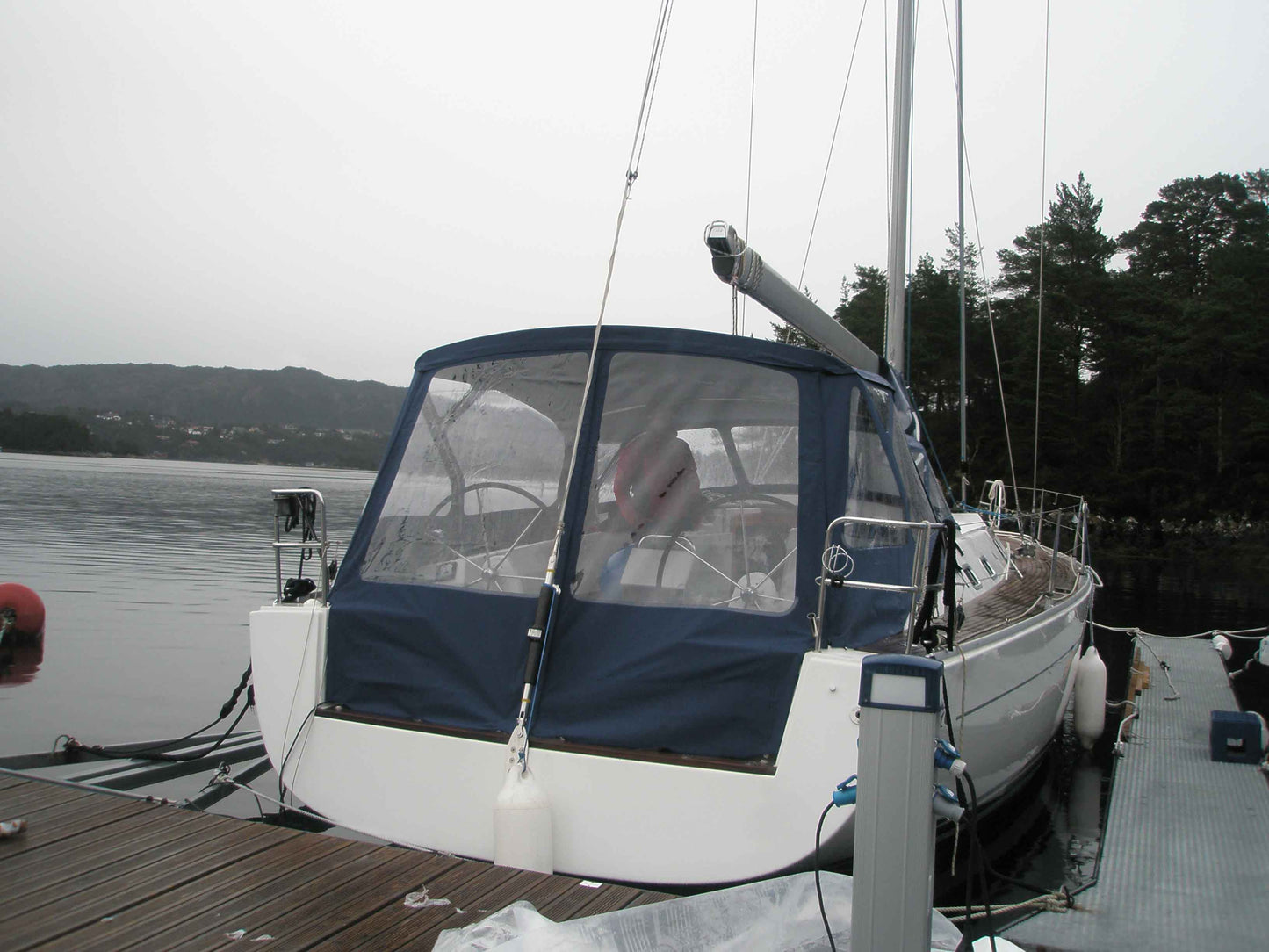 Hanse 430 Cockpitkalesje cockpittelt