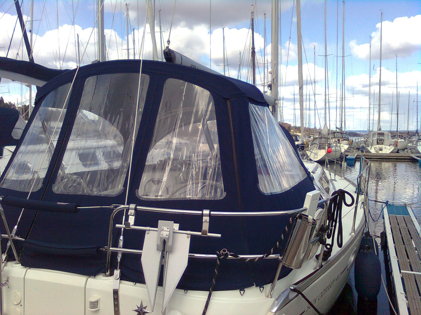 Jeanneau Sun Odyssey 40.3 Cockpitverdeck Cockpitzelt