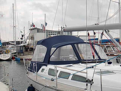 Jeanneau Sun Odyssey 40.3 Cockpitverdeck Cockpitzelt