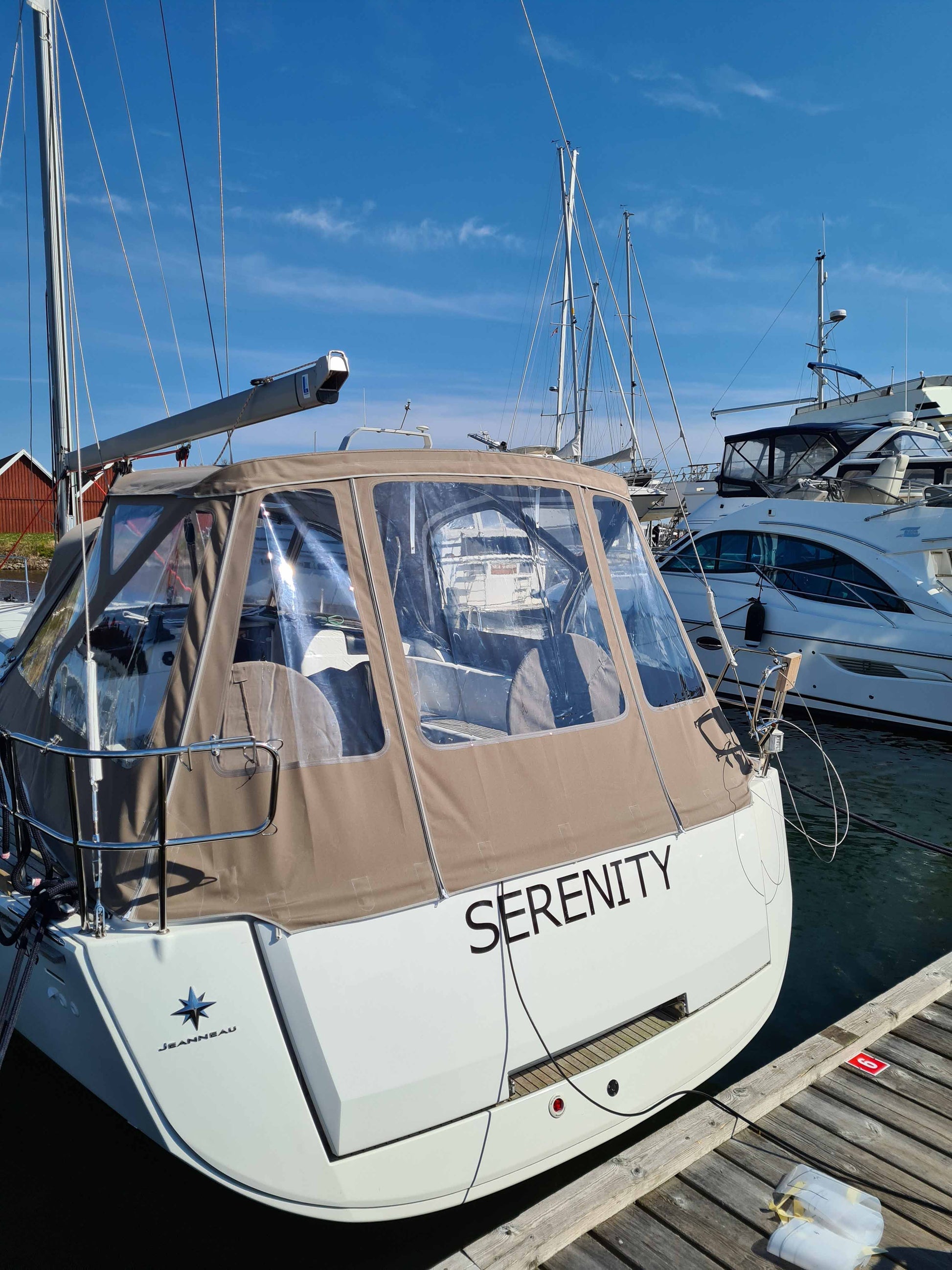 Jeanneau Sun Odyssey 449 Cockpit Enclosure Cockpit Tent