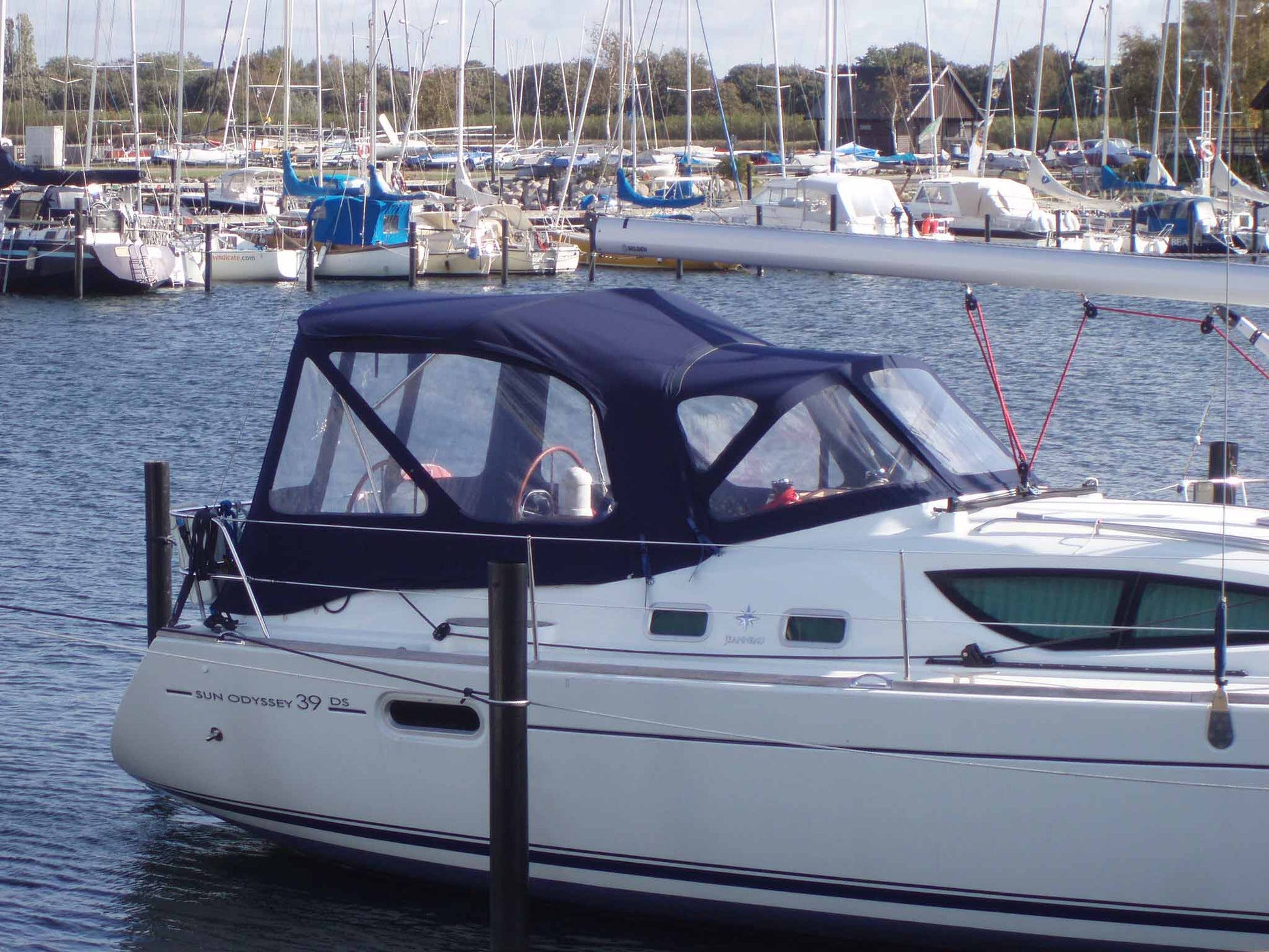 Jeanneau Sonne Odyssey 39 DS Cockpit-Vordach Cockpit-Zelt