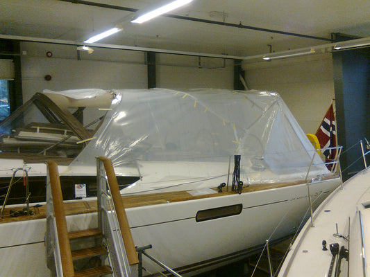 Jeanneau Yachten 57 Cockpitverdeck Cockpitzelt