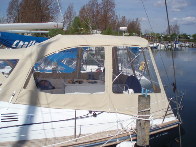 Jeanneau Sonne Odyssey 45 DS Cockpitverdeck Cockpitzelt