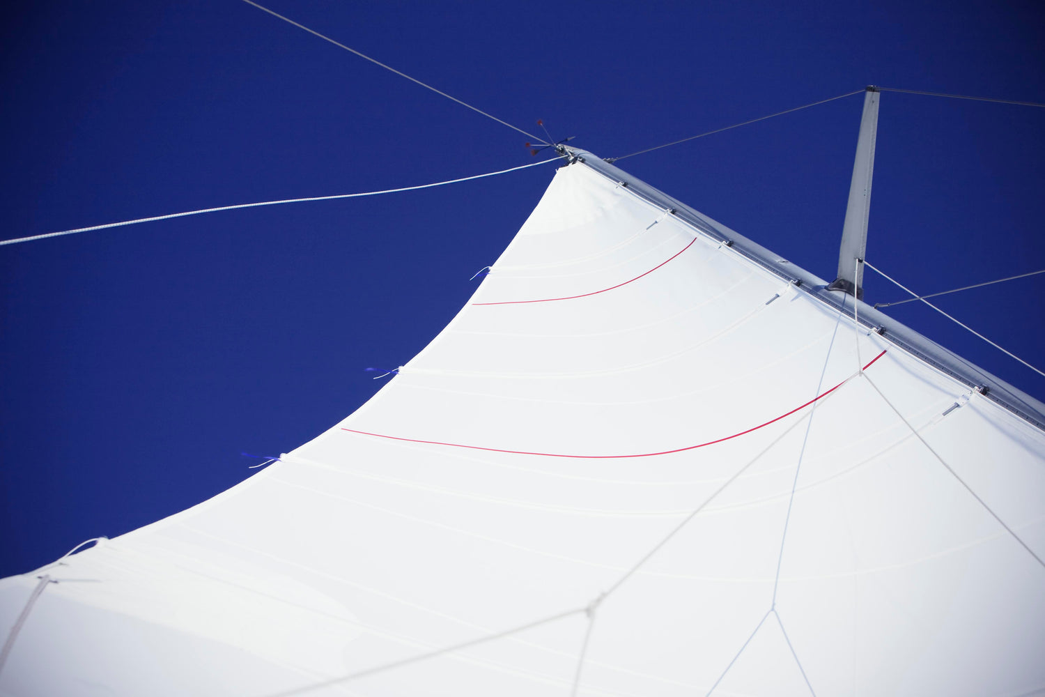 Furling mainsail cruising