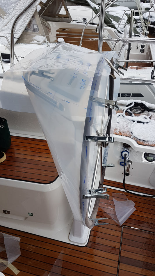 Bavaria 46 Model Year 13- Pedestal cover pair