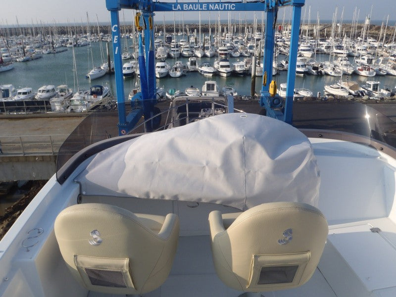 KONSOLLBESKYTTELSE FLYBRIDGE SWIFT TRAWLER 50