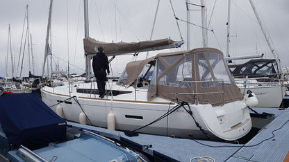 Jeanneau Sun Odyssey 439 Cockpitverdeck Cockpitzelt