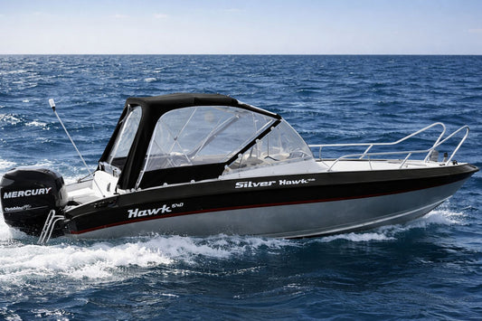 SILVER HAWK 540 DC -06-11 AKTERKAPELL INKL.VINDSKYDD