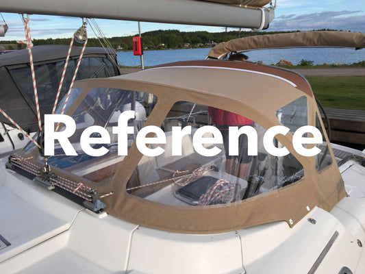 Jeanneau Sun Odyssey 409 Sprayhood with new frames