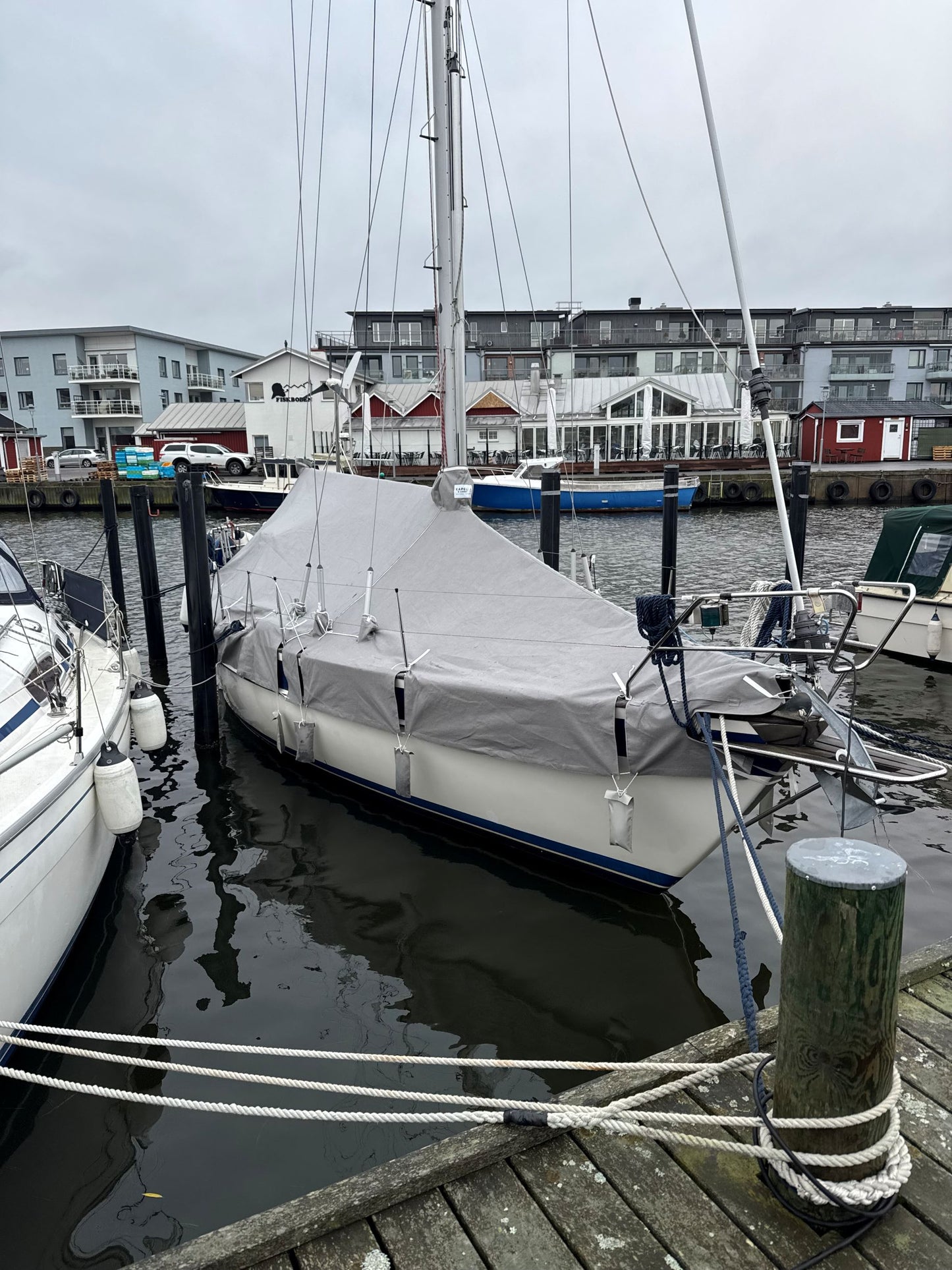 Vinterkapell på rigg hallberg rassy 352