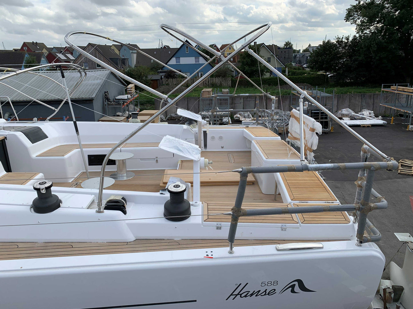 Hanse 588 Sittbrunnskapell XXXL befintliga bågar 210913-30