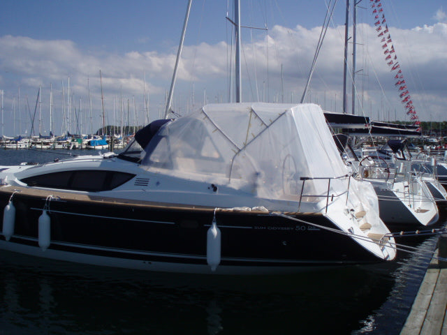 jeanneau sun odyssey 50 ds cockpit-verdeck cockpit-zelt