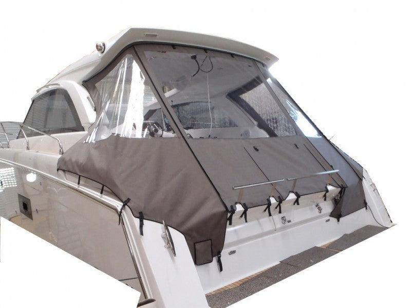 Cockpitverdeck mit Fenster, ohne Rahmen, für Jeanneau Leader 40 Sport Top (2014).