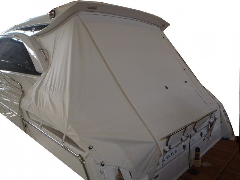 Heltäckande sittbrunnskapell för Jeanneau Leader 40 Sport Top (2014).