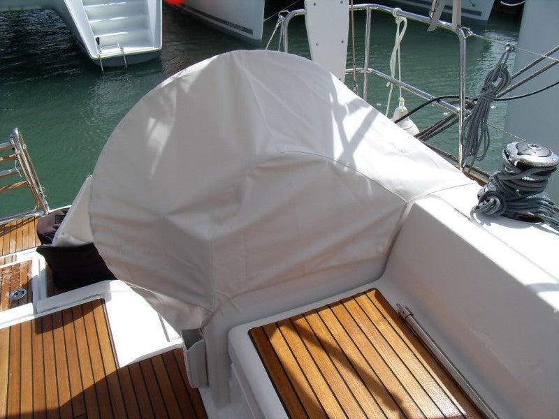 beneteau oceanis 48 piedestalskydd