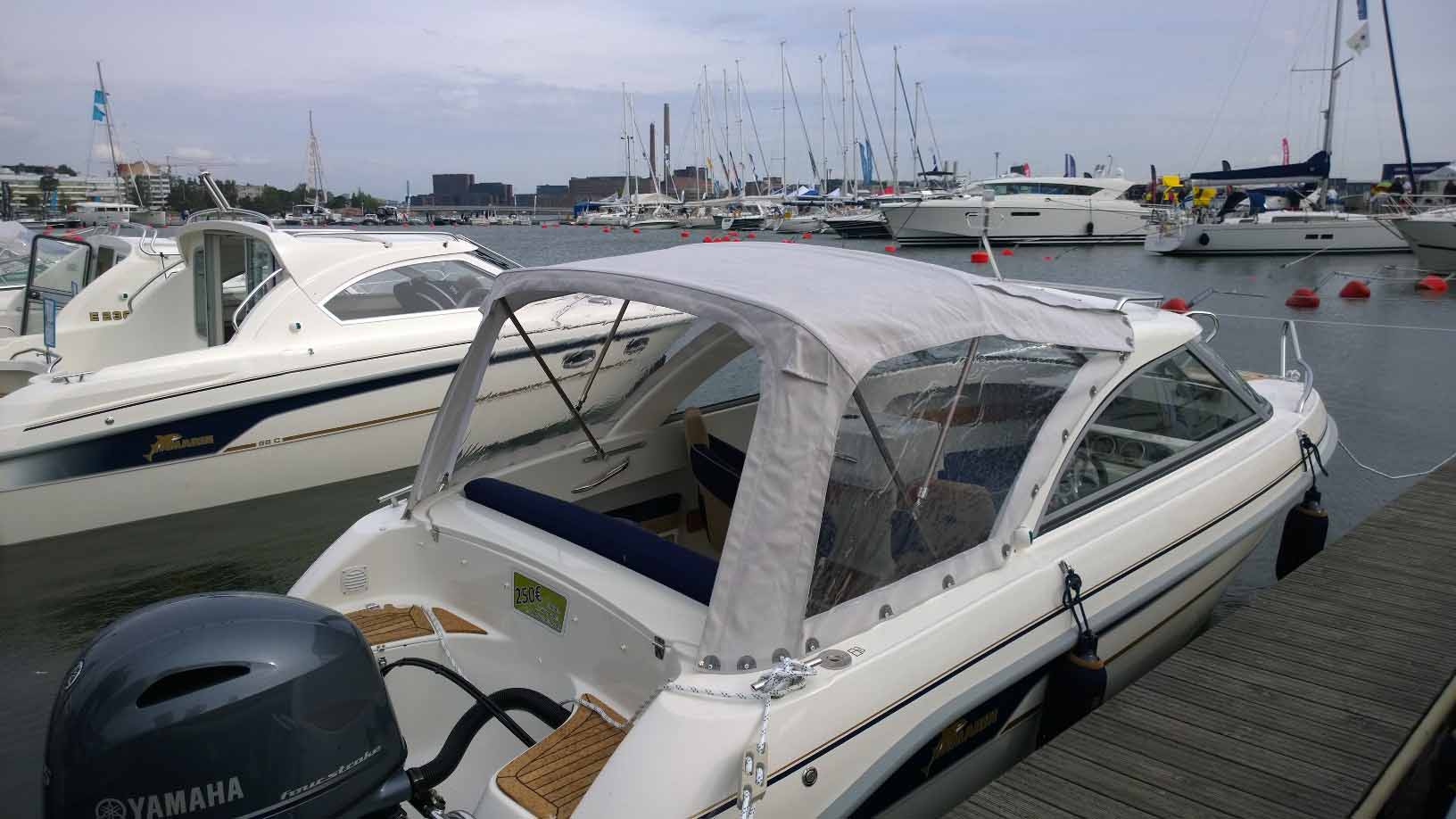 Boat canopies Yamarin 59