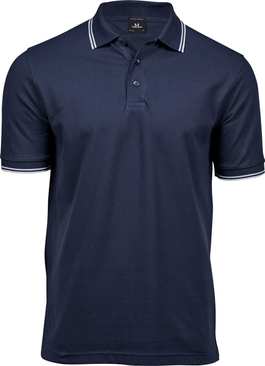 Broderet polo herre navy