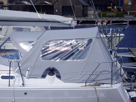 Hanse 342 Cockpit-Kapelle Classic mit neuen Gewölben