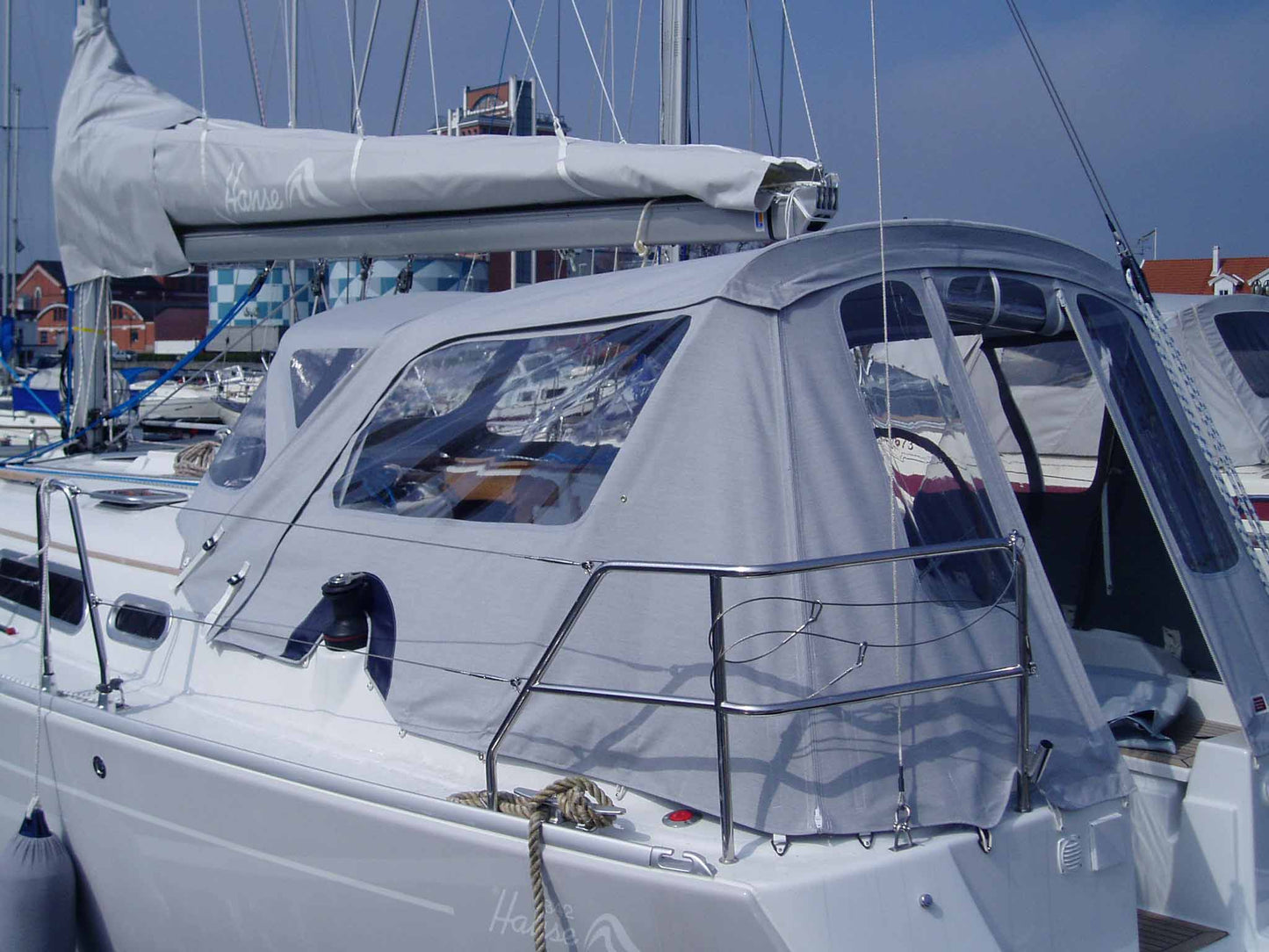 Hanse 342 Sittbrunnskapell Classic till befintliga bågar 060519
