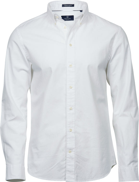 Embroidered Shirt Men White