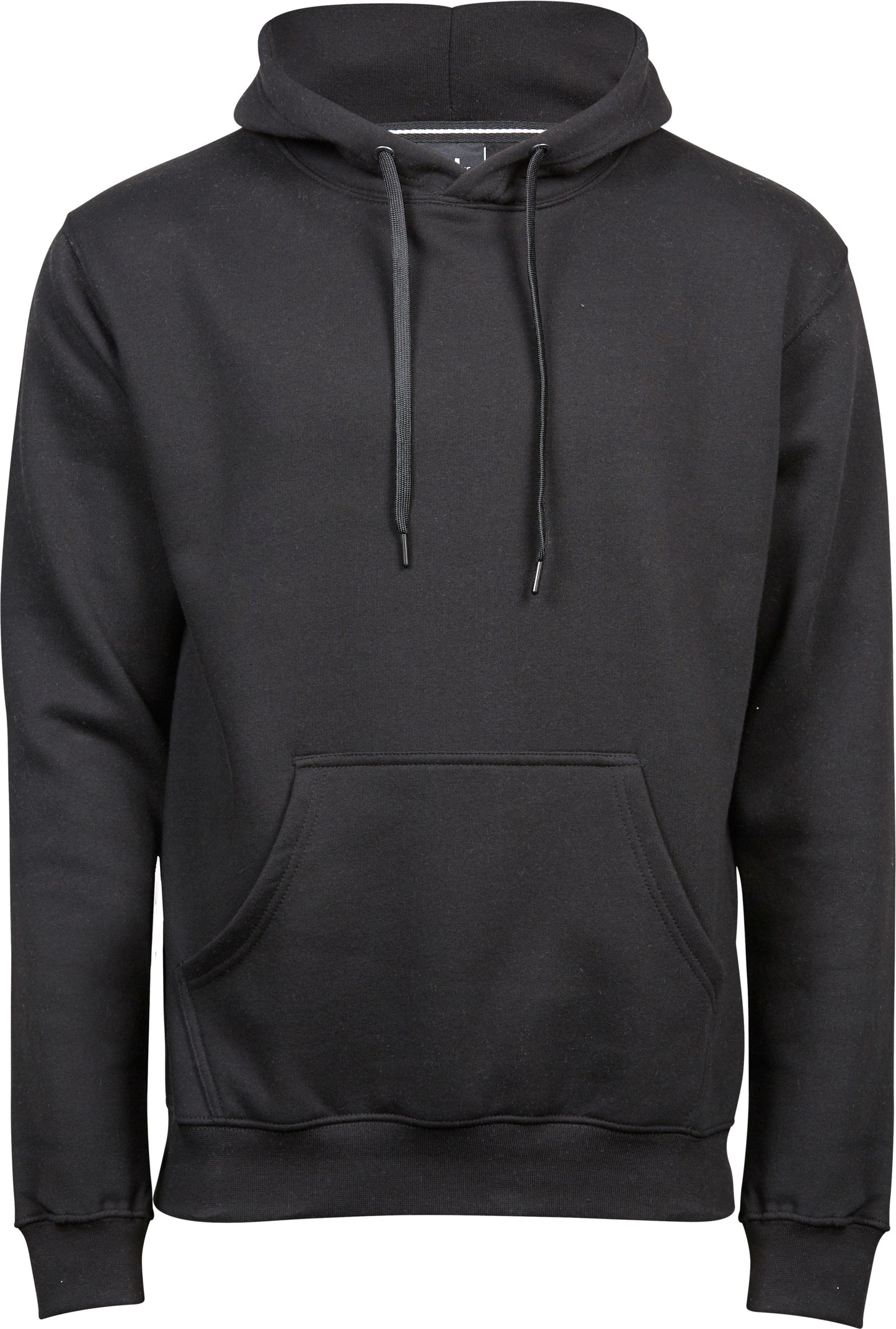 Broderad Hoodie Herr Svart