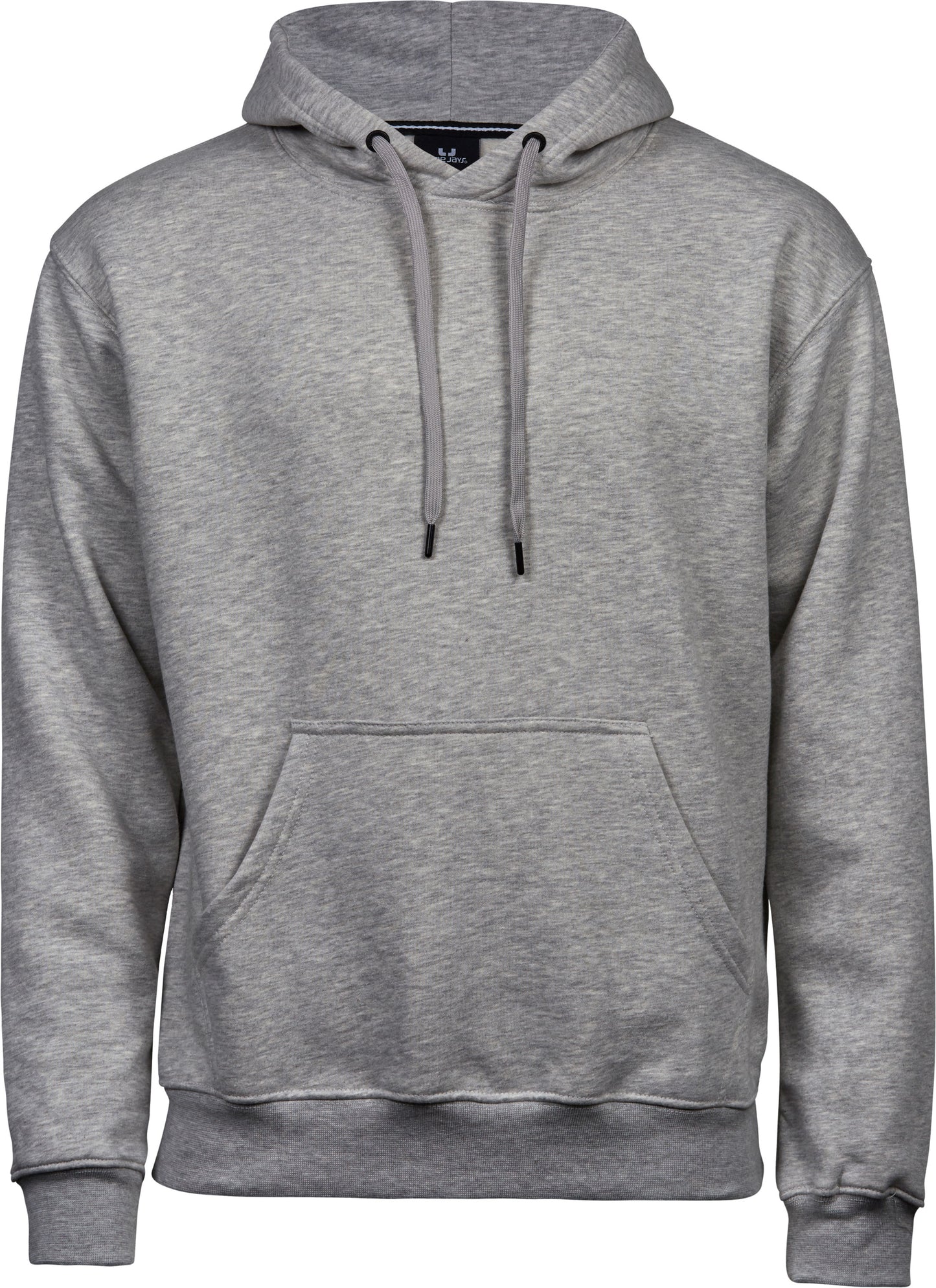 Bestickter Kapuzenpullover Männer Heather Grey