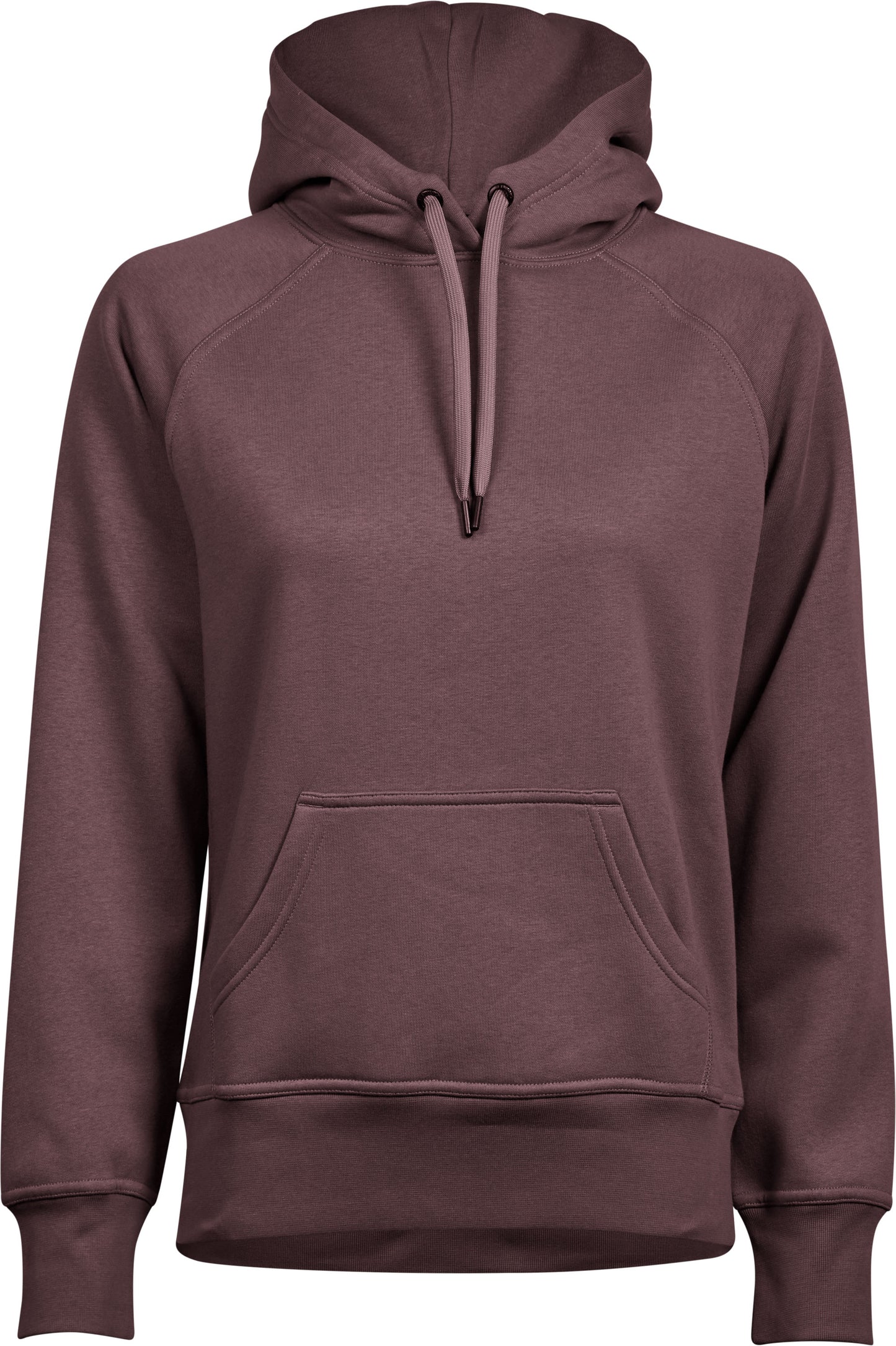 Broderad Hoodie Dam Grape