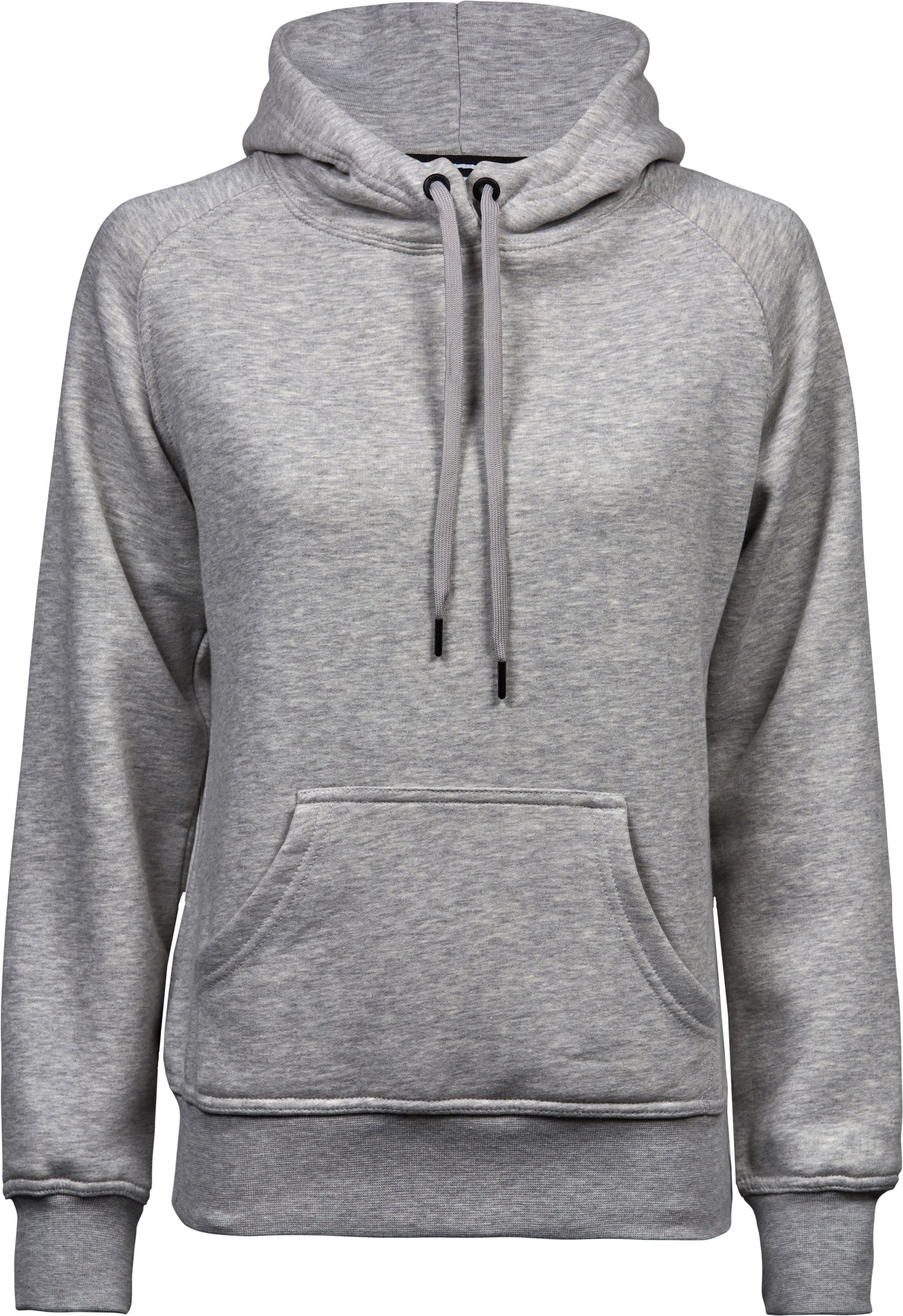 Embroidered Hoodie Women Heather Grey