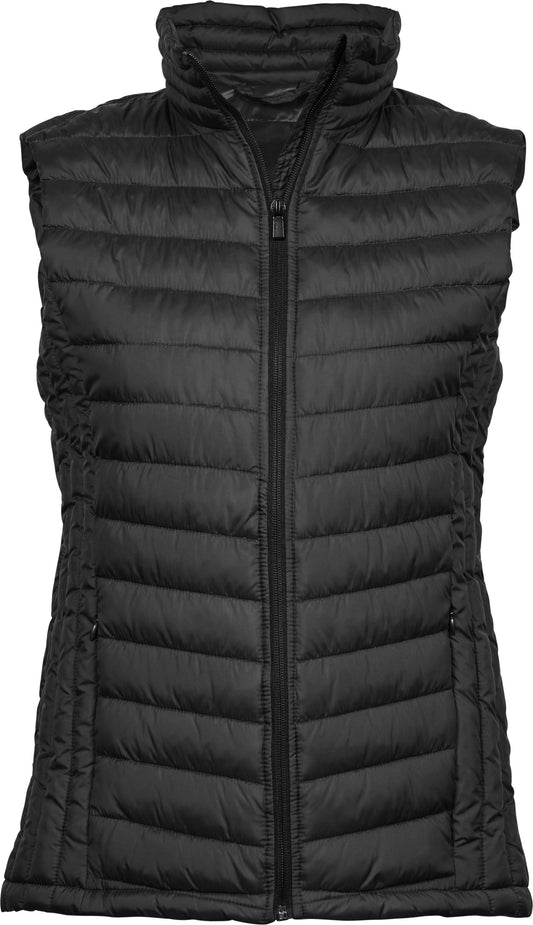 Embroidered vest Women Black