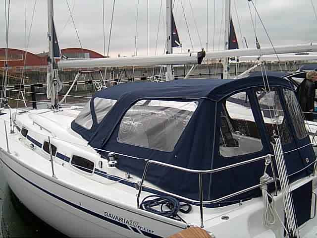 Bavaria 37 Cockpit-Vordach Cockpit-Zelt