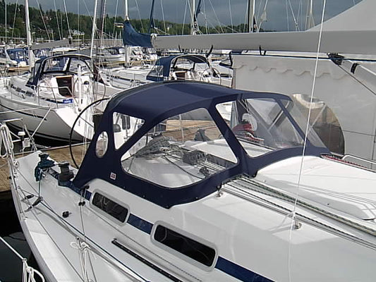 Bavaria 38 Fyrstikker sprayhood