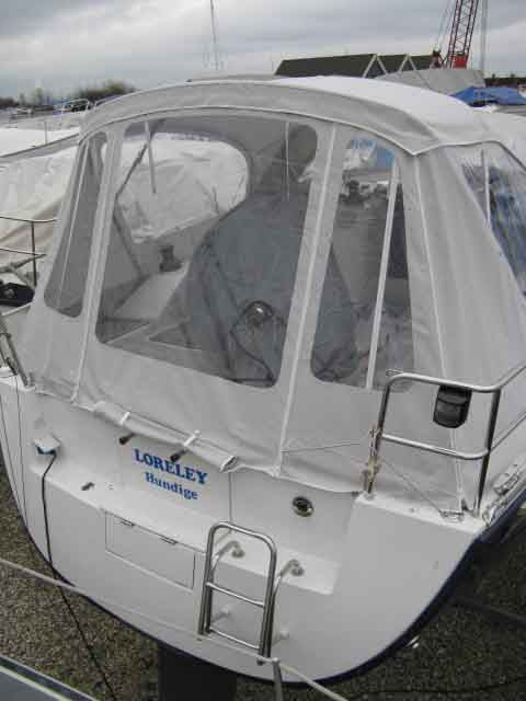 Hanse 320 Cockpitkalesje cockpittelt