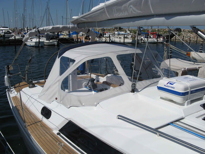 Hanse 350 sprayhood