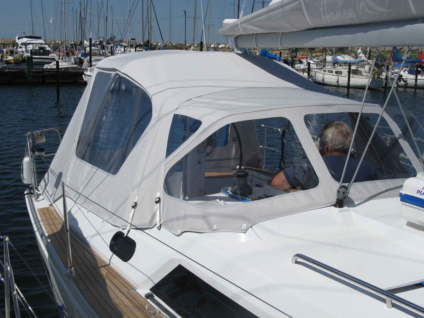 Hanse 350 sprayhood