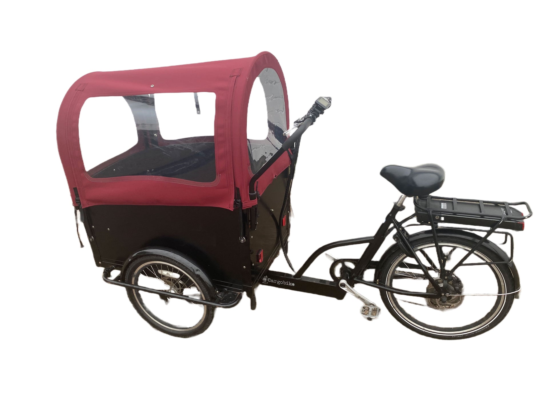 Canopy for box bike cargobike 4 children