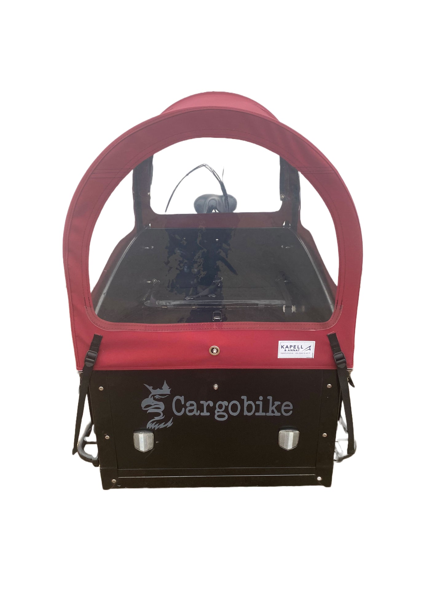 Canopy for box bike cargobike 4 children