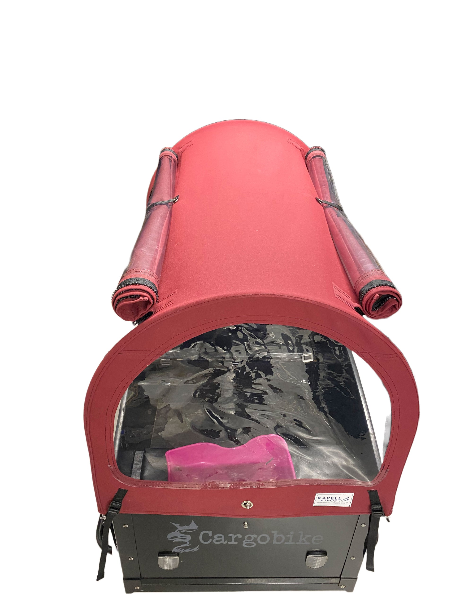 Canopy for box bike cargobike 4 children
