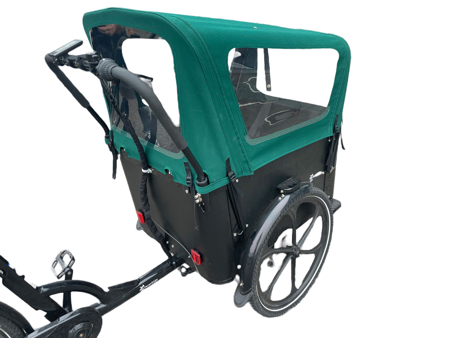 Kaleche til ladcykel Cargobike Flex og Delight